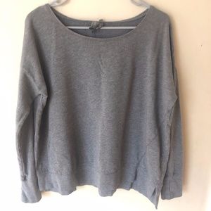 Sweaty Betty gray sweatshirt Medium